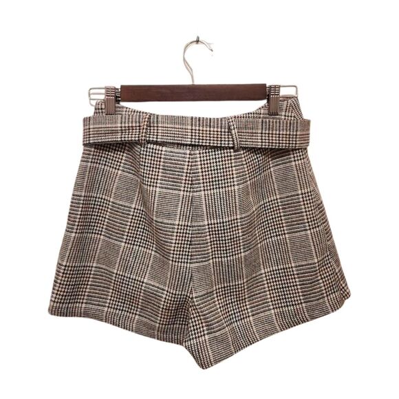 Sadie & Sage Wool Blend Tweed Belted Skort S - Picture 6 of 6